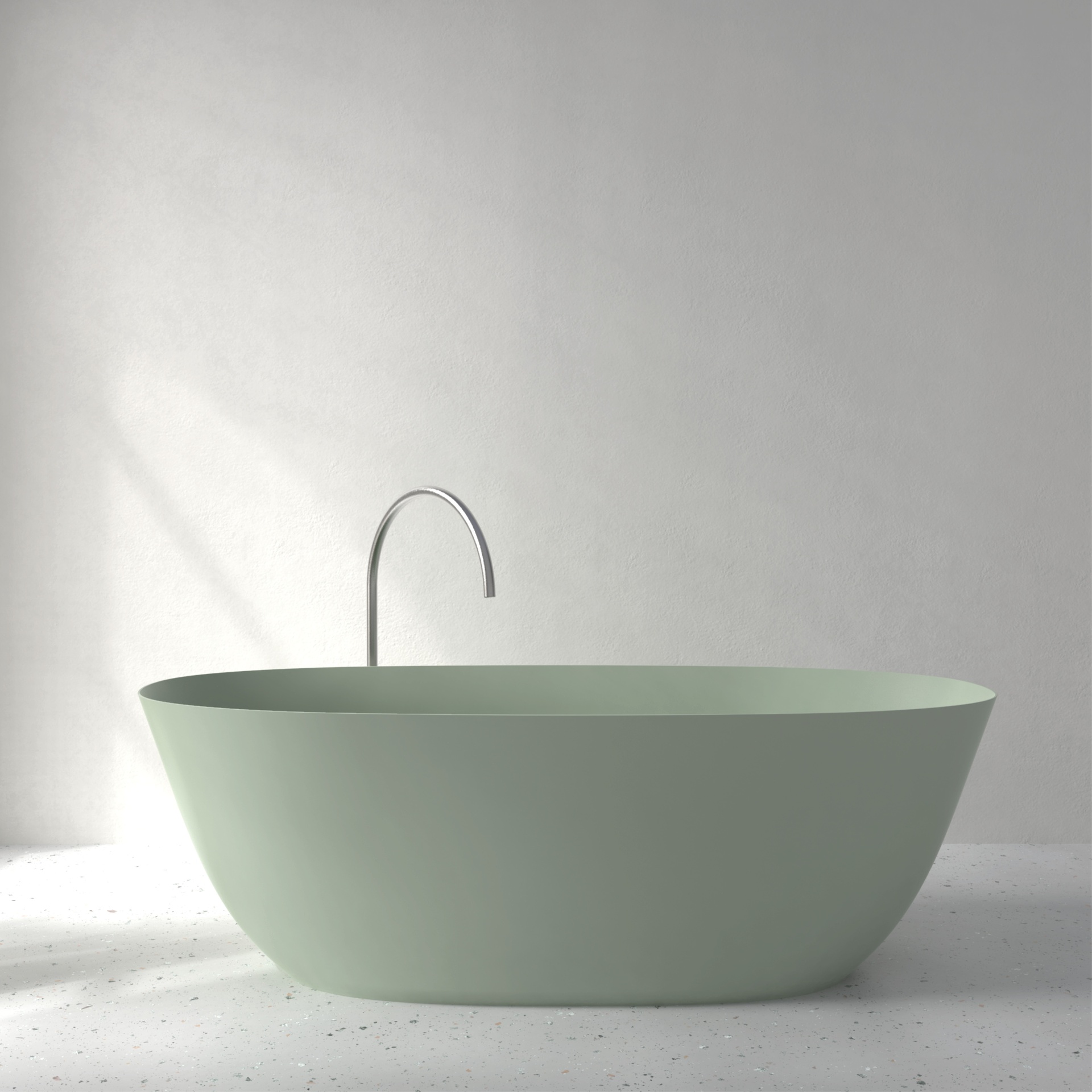 [FFI04-PNCS] Fine bath in Palette color (w1800 x d800 x h580mm, NCS color)