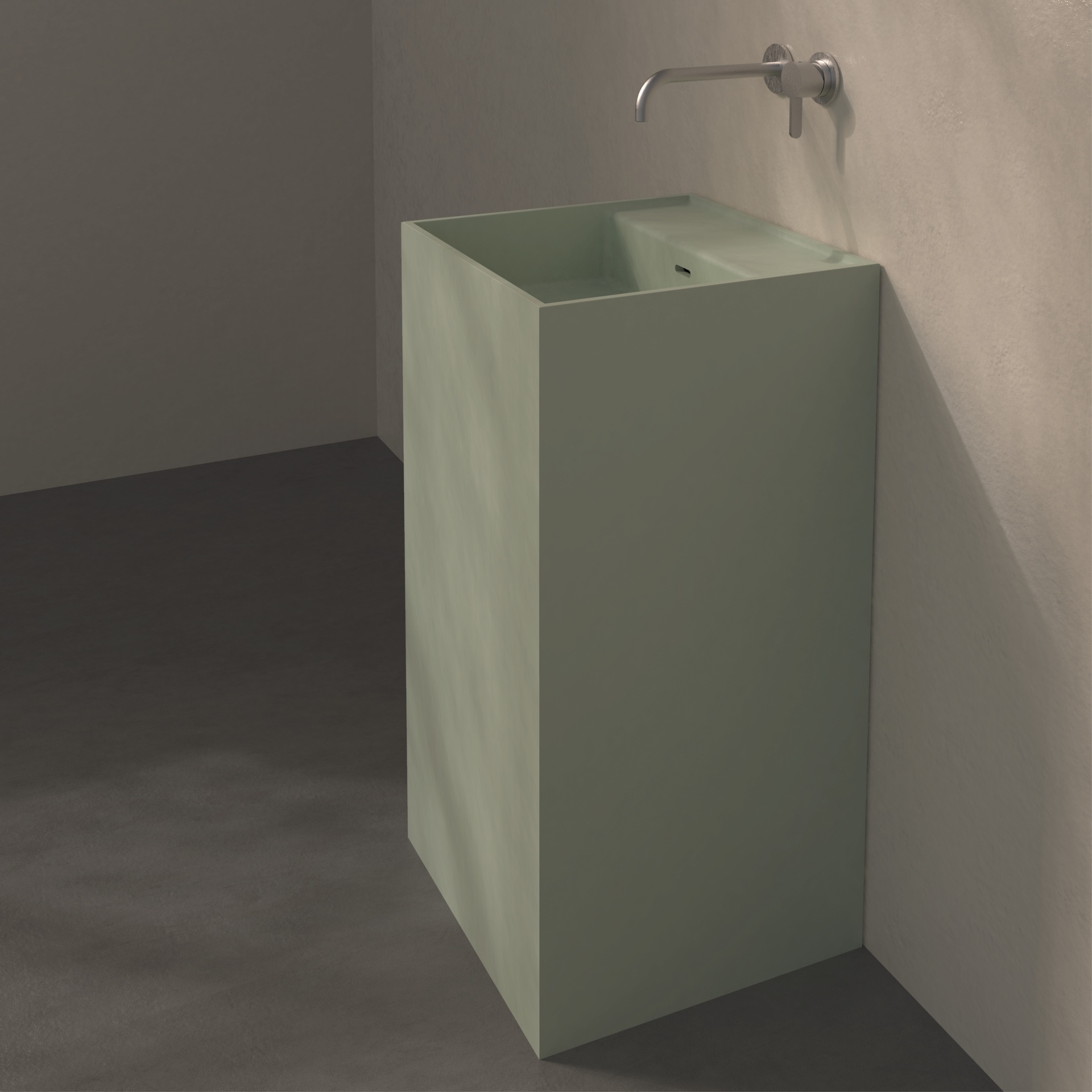 [POS20-PRAL] Pose square Palette (no taphole, RAL color)