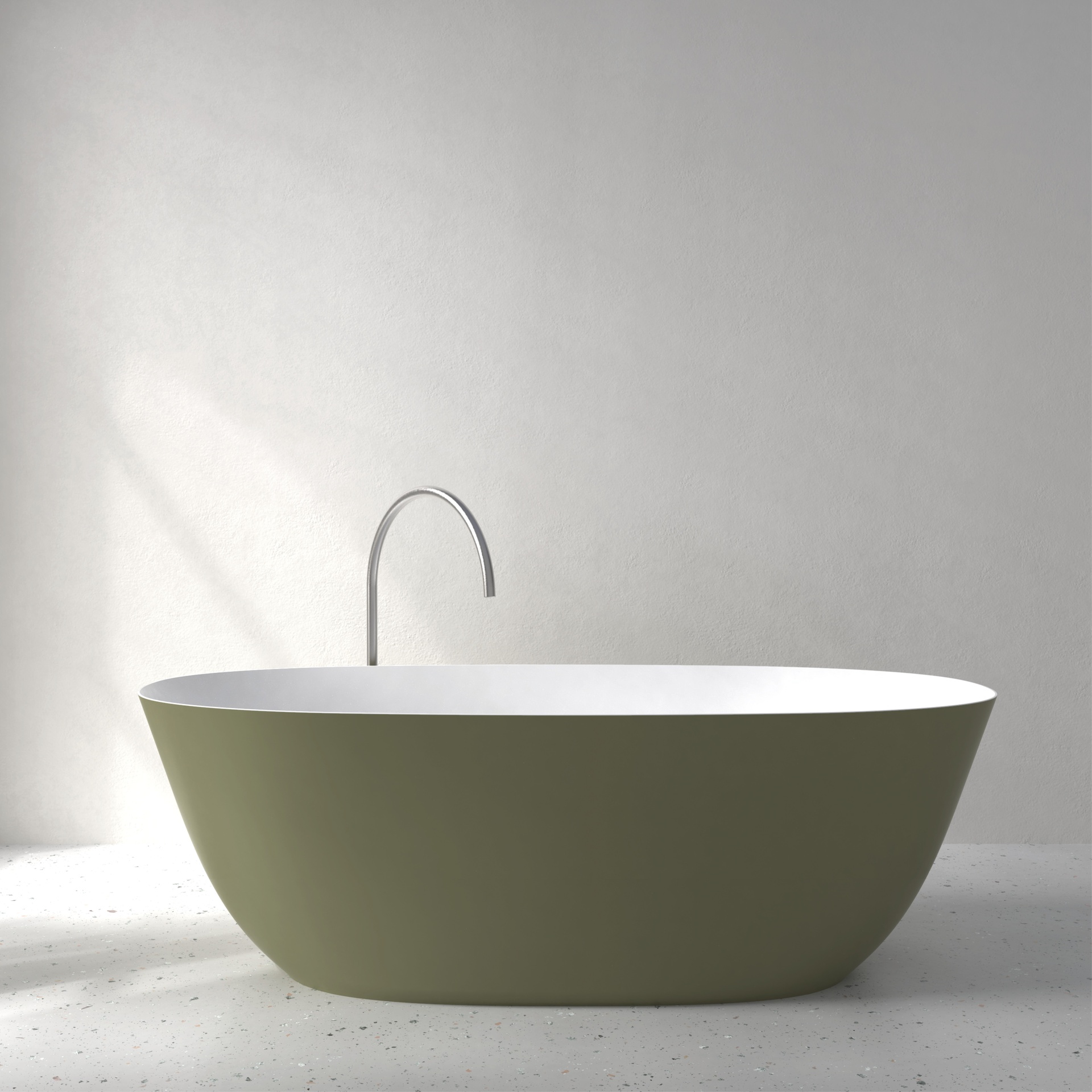 [FFI04-SNCS] Fine bath with Soft Touch (w1800 x d800 x h580mm, NCS color)
